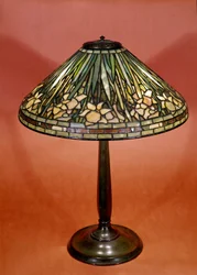 Lampada da scrivania del 1900