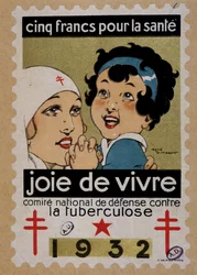 Francobollo del Comitato nazionale di difesa contro la tubercolosi