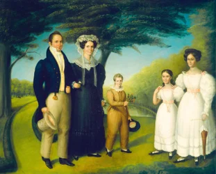 Dr. John Safford e Famiglia