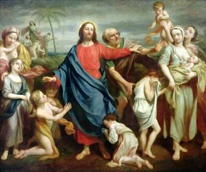 Lasciate che i bambini vengano a me, e non glielo impedite, 1746