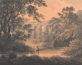 Ponte sulla strada di Malton da York