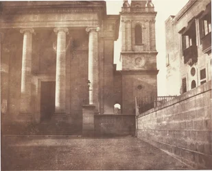 Cattedrale di San Paolo, La Valletta, Malta, con campanile