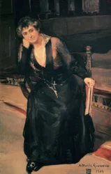 Ritratto della signora María Guerrero