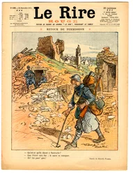 Copertina di "Il Riso Rosso", Satirico a colori