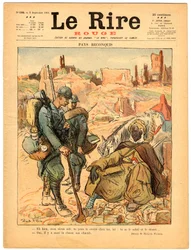 Copertina di "The Red Laughter", Satirical in Colors