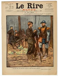 Copertina di "The Red Laughter", Satirical in Colors