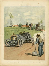 Illustrazione di Ricardo Flores (1878-1918) in Le Rire