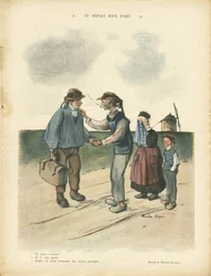Illustrazione di Ricardo Flores (1878-1918) in Le Rire