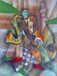 Esibizione di jazz astratto