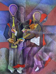 Musicisti jazz cubisti
