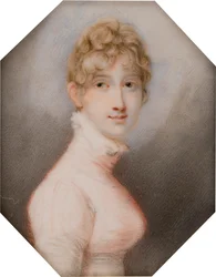 Ritratto di Henrietta Anna Maria Charlette Bridgeman Simpson, poi Mrs Charles Pelham, Contessa di Yarborough (m. 1813), c.1762-1813