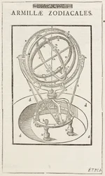 Sfera armillare zodiacale di Tycho Brahe, prima del 1570