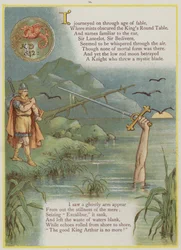Pagina da Upstream di Richard Andre, Re Artù ed Excalibur