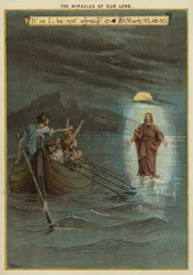 I miracoli di Cristo: Gesù cammina sull