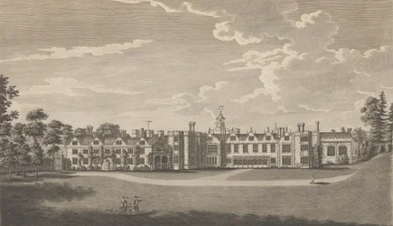 Knole, vicino a Sevenoke, nella contea di Kent, un tempo un palazzo appartenente all