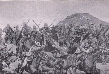 La battaglia di Elandslaagte: la carica di cavalleria