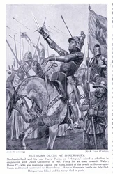 La morte di Hotspur a Shrewsbury, anni 