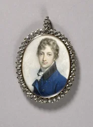 Miniatura di ritratto di John Norris di Hughenden, c.1795-1800