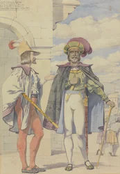 Schizzo per le Passioni: Gelosia