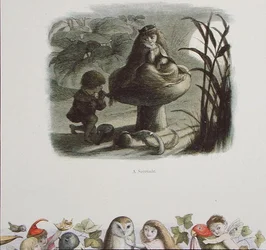Una serenata, illustrazione da 