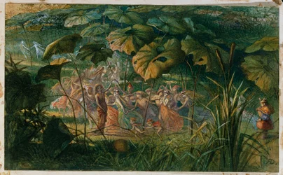 Danza delle fate in una radura