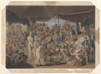 Il combattimento di galli del colonnello Mordaunt a Lucknow