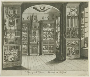 Lichfield - Museo del signor Greene: incisione, nd [XVIII secolo]