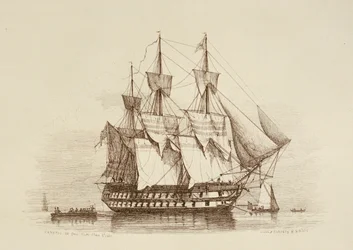 Canopo 80 cannoni Prima classe 2° rango, c.1849