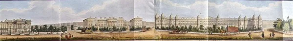 Clarence Terrace e Sussex Place, dettaglio da 