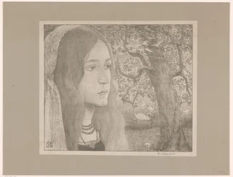 Helga che guarda avanti