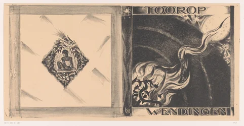 Progetto di copertina per: Wendingen, numero Toorop, 1928