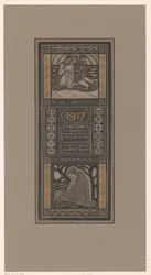 Calendario di beneficenza per il 1917