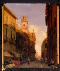Veduta del Palazzo del Principe Maffei, Verona