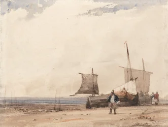 Scena di spiaggia