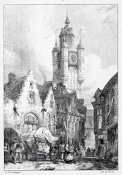 Bergues: La Torre del mercato