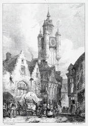 Bergues: La Torre del mercato