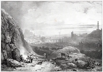 Edimburgo dalla cappella di Sant