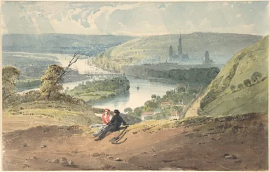 Rouen, veduta da Bon-Secours