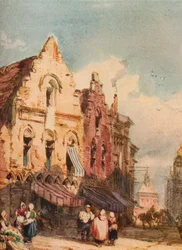 Scena di Strada, c1826, 1923