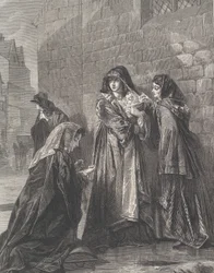 Fuga della regina di Giacomo II, da Illustrated London News, 3 agosto 1872