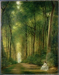 Il viale dei faggi, Denbies, 1870