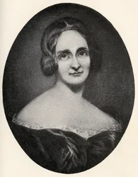 Mary Wollstonecraft Shelley (1797-1851) illustrazione da 