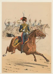 Militare britannico (Negen voorstellingen van Britse militaire uniformen)