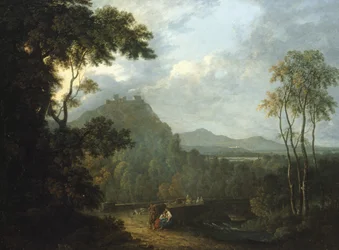 Castello di Dinas Bran, vicino a Llangollen II, c.1770