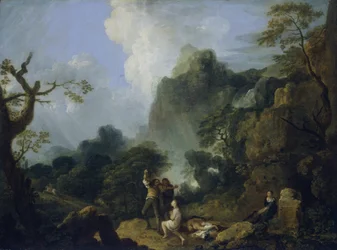Paesaggio con banditi