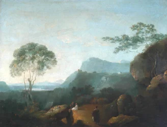Paesaggio con figure