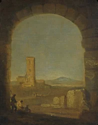 Torre del Fiscale, vicino a Roma, Italia, c.1775