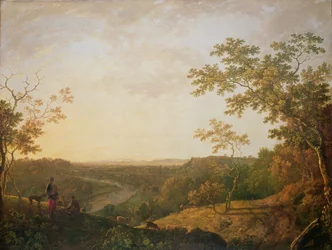 Veduta del fiume Dee