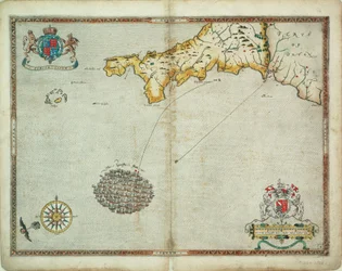 Le flotte spagnole e inglesi vicino a Plymouth il 30 - 31 luglio