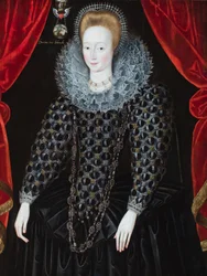 Ritratto di signora (olio su tavola)